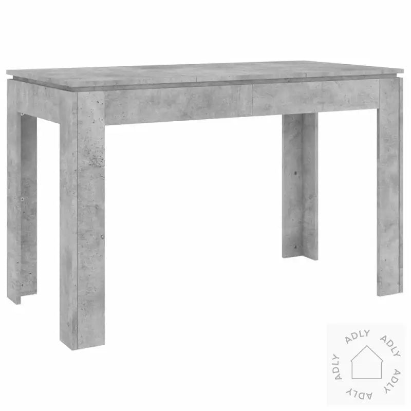 Spisebord Betonggrå 120X60X76 Cm Konstruert Tre
