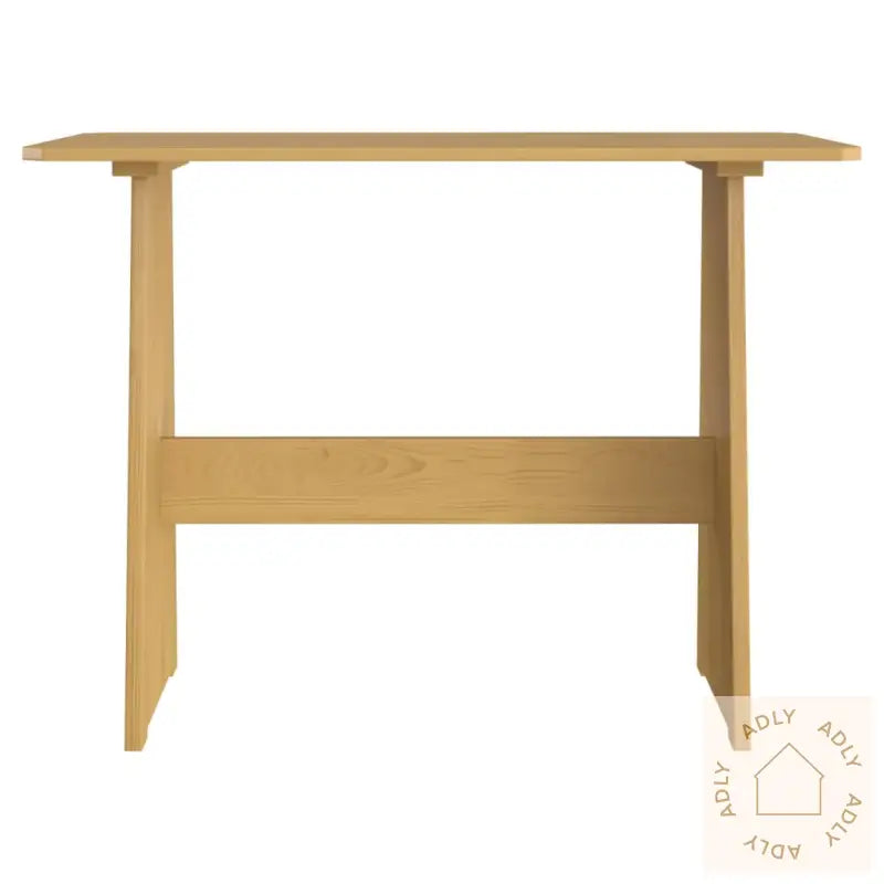 Spisebord Med Benk Reine Honningbrun Heltre Furu