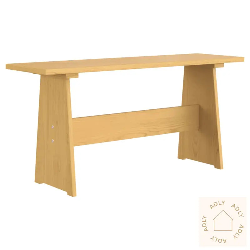 Spisebord Med Benk Reine Honningbrun Heltre Furu