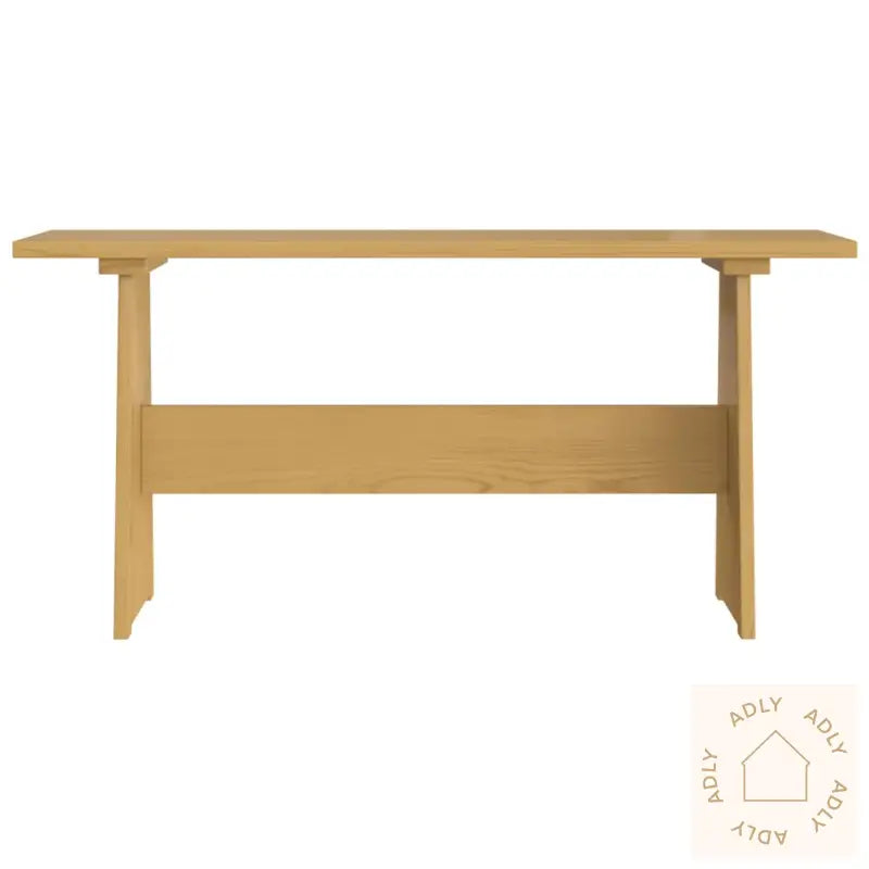 Spisebord Med Benk Reine Honningbrun Heltre Furu