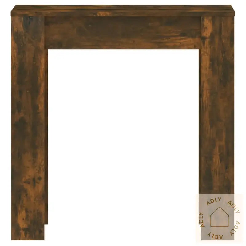 Spisebord Røkt Eik 140X74,5X76 Cm Konstruert Tre