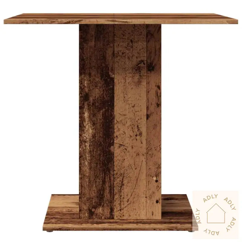 Spisebord Gammelt Tre 80X80X75 Cm Konstruert Tre