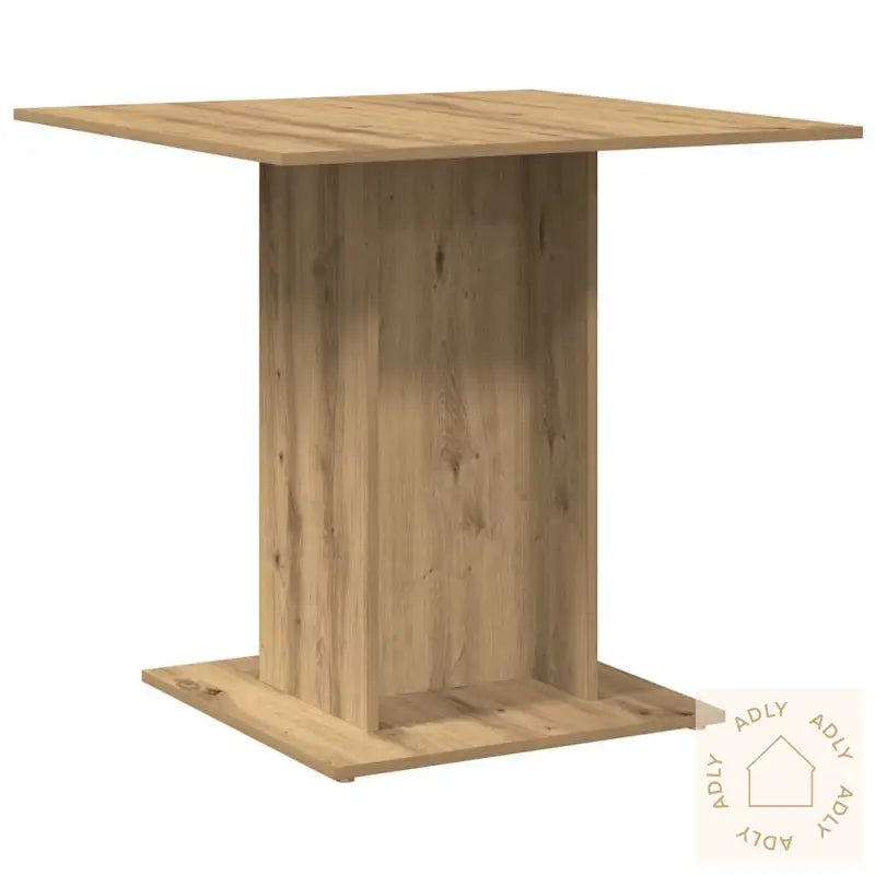 Spisebord Artisan Eik 80X80X75 Cm Konstruert Tre