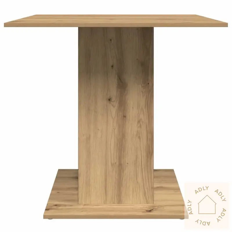 Spisebord Artisan Eik 80X80X75 Cm Konstruert Tre