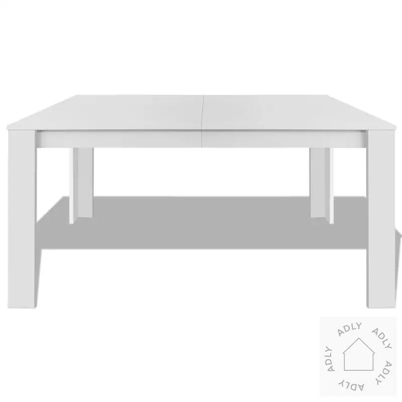 Spisebord 140X80X75 Cm Hvit