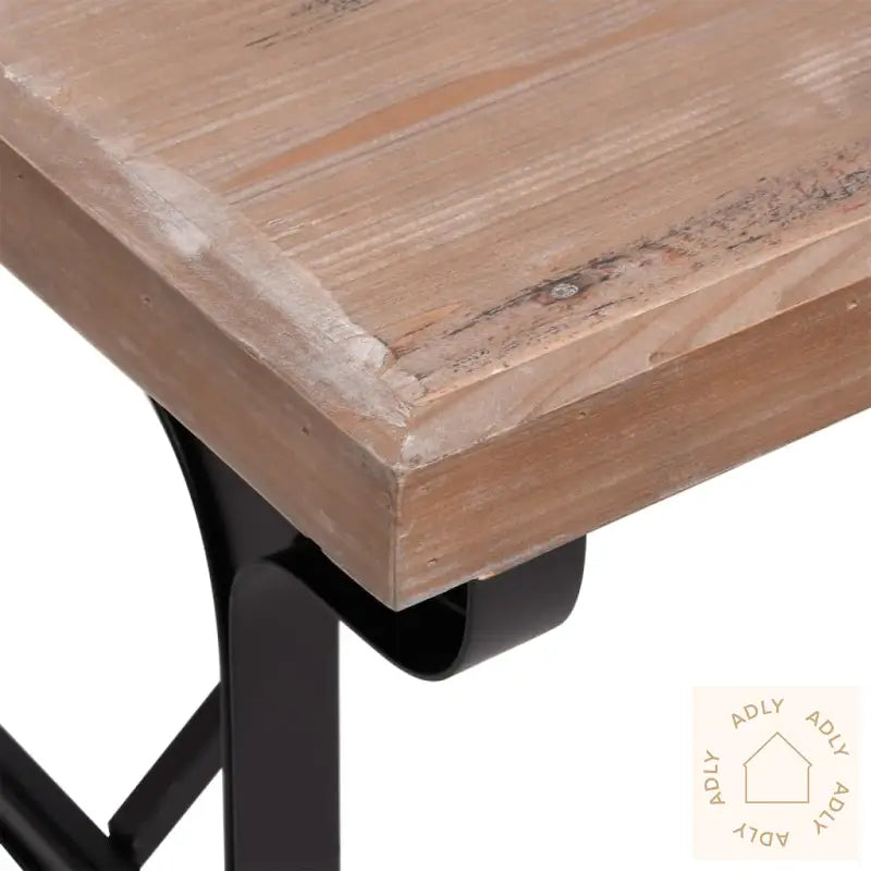 Spisebord 110X65X82 Cm Heltre Gran Og Jern