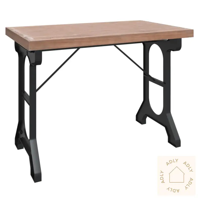 Spisebord 110X65X82 Cm Heltre Gran Og Jern