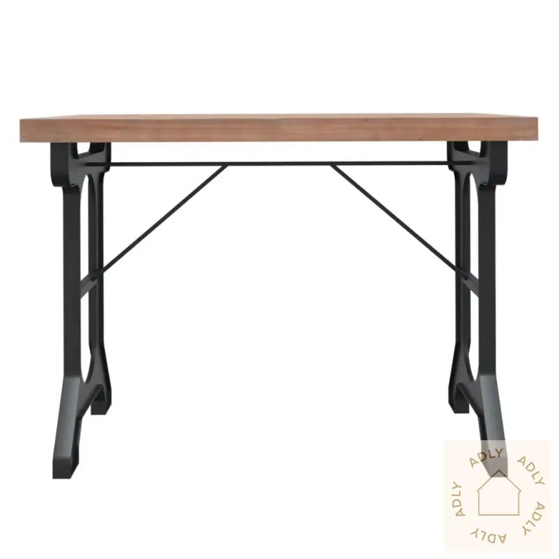 Spisebord 110X65X82 Cm Heltre Gran Og Jern