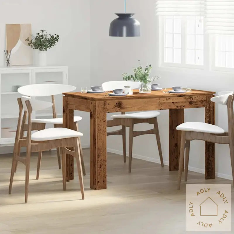 Spisebord Gammelt Tre 120X60X76 Cm Konstruert Tre