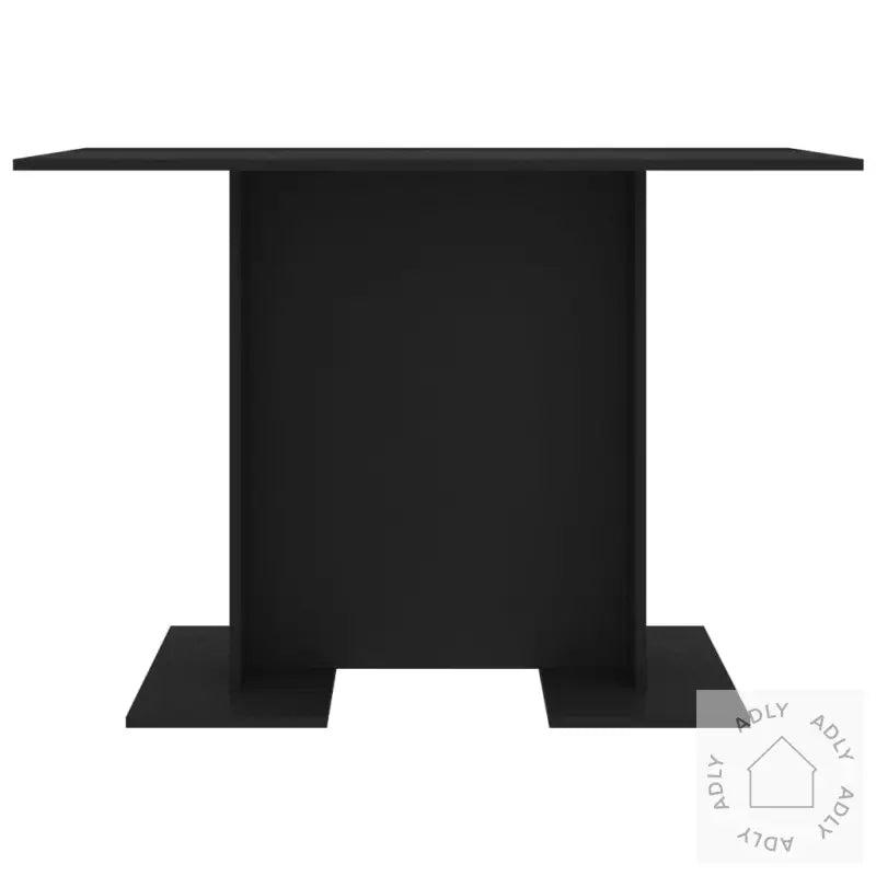 Spisebord Svart 110X60X75 Cm Konstruert Tre