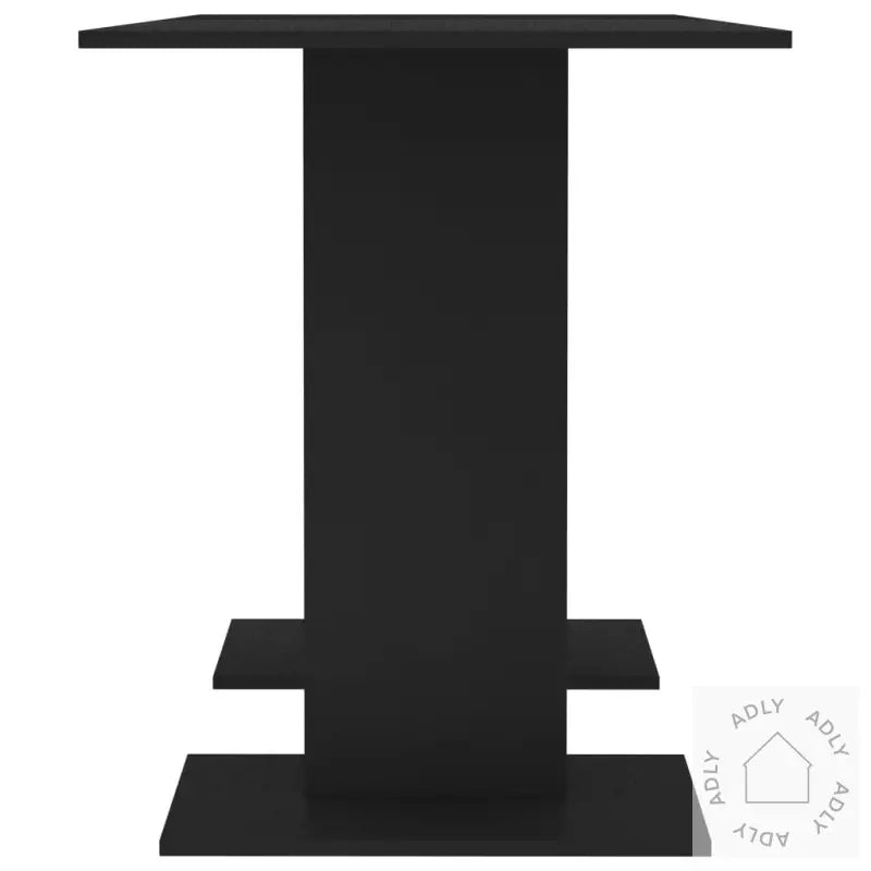 Spisebord Svart 110X60X75 Cm Konstruert Tre