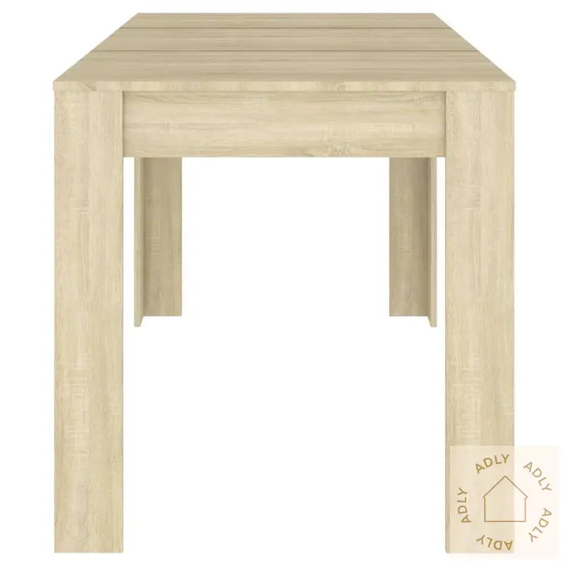 Spisebord Sonoma Eik 140X74,5X76 Cm Sponplate