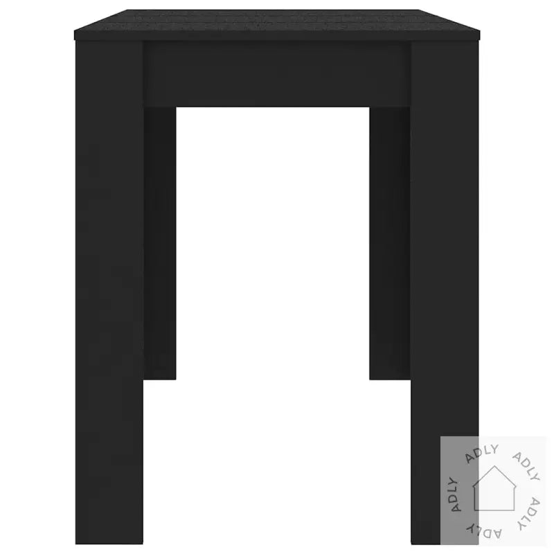 Spisebord Svart 120X60X76 Cm Konstruert Tre