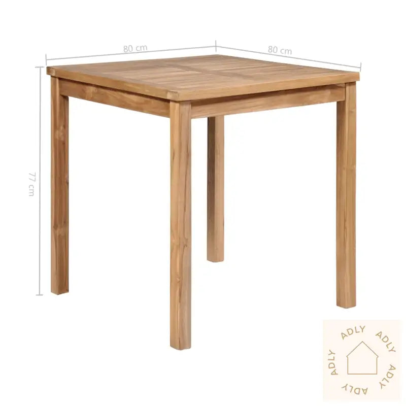 Hagemøbelsett 5 Deler Heltre Teak