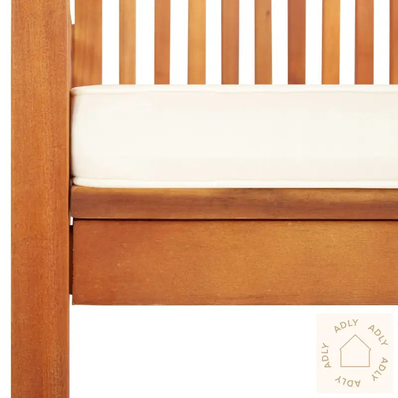 Utendørs Spisestoler Med Pute Heltre Akasie