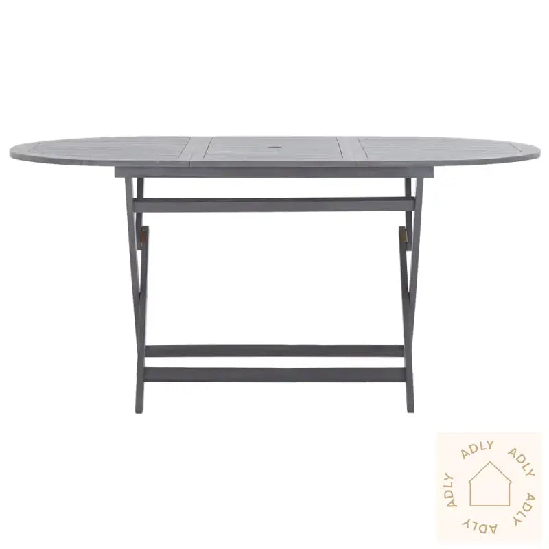 Utendørs Spisestue 7 Deler Heltre Akasie Grå