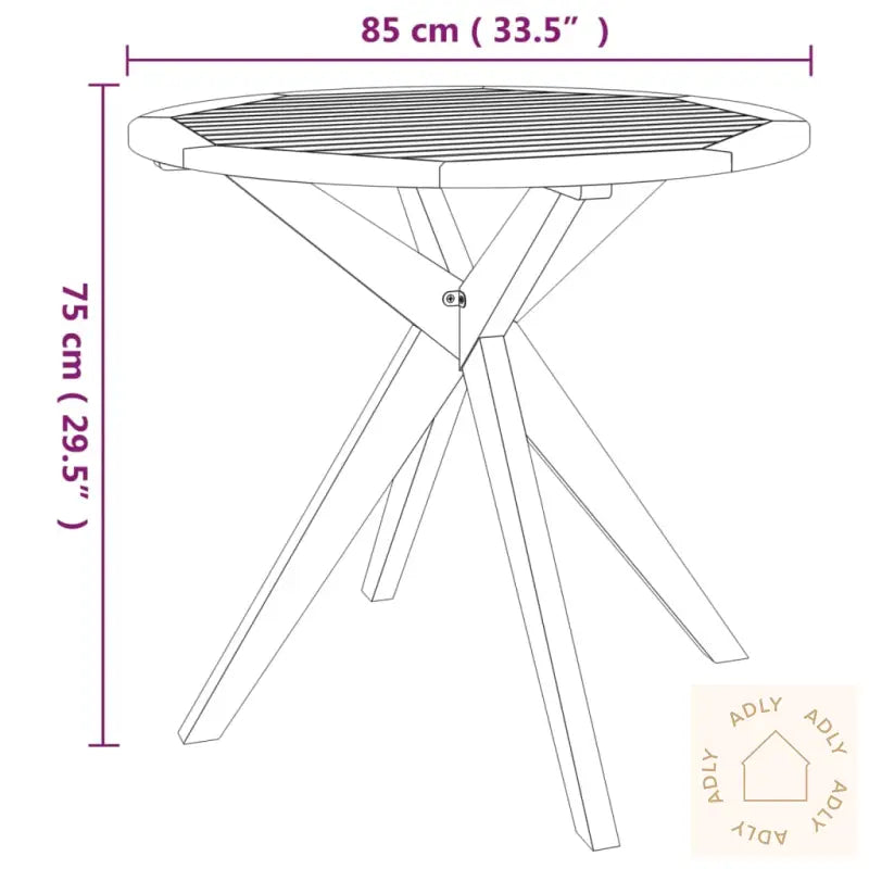 Hagespisestue 3 Deler Heltre Akasie