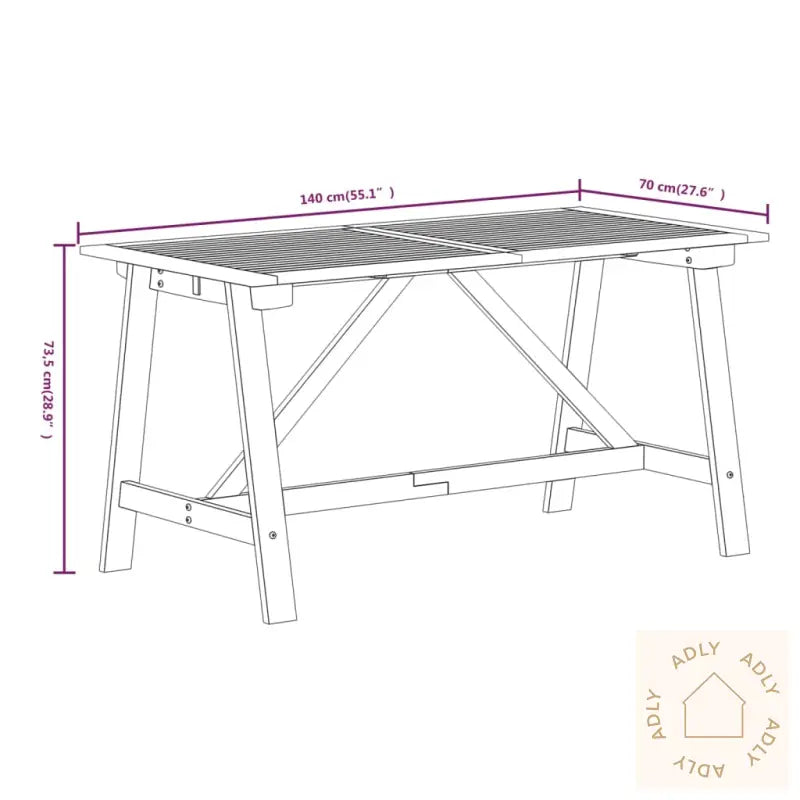 Hagespisestue 5 Deler Heltre Akasie