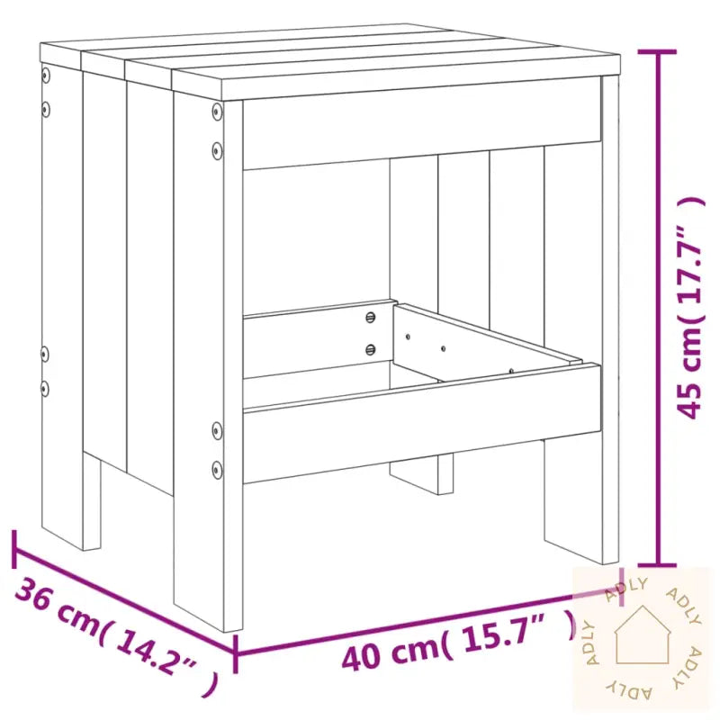 Hagespisestue 5 Deler Honningbrun Heltre Furu