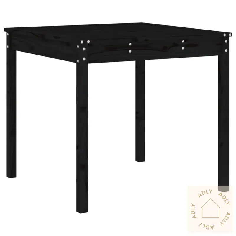 Hagespisestue 5 Deler Svart Heltre Furu