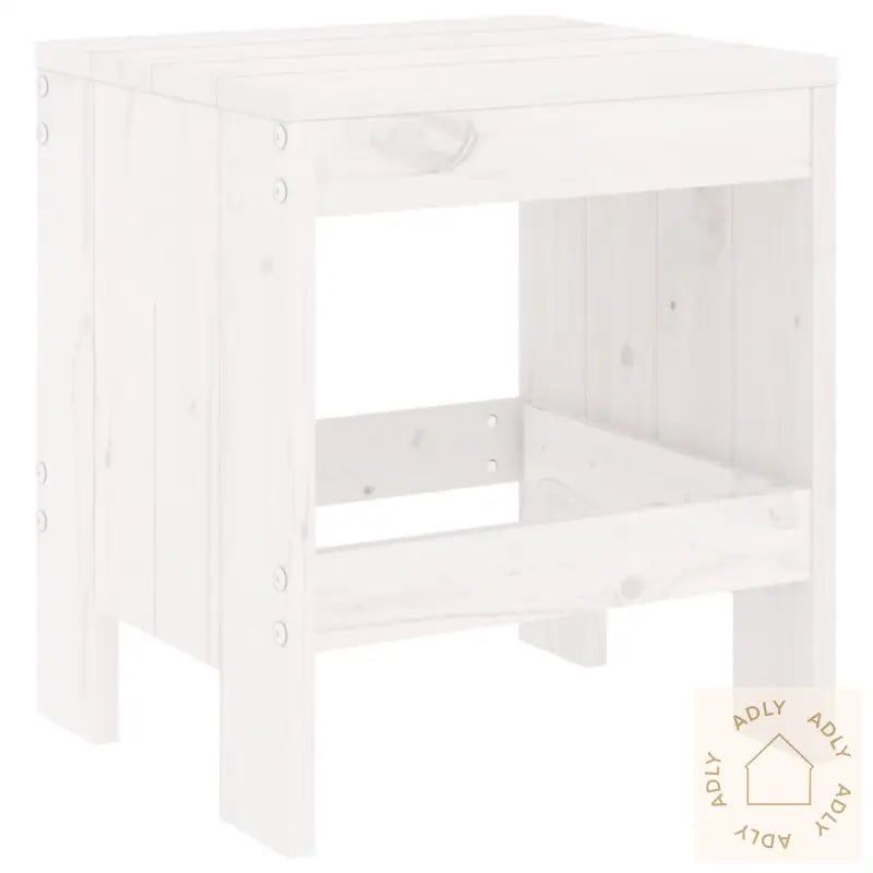 Hagespisestue 5 Deler Hvit Heltre Furu