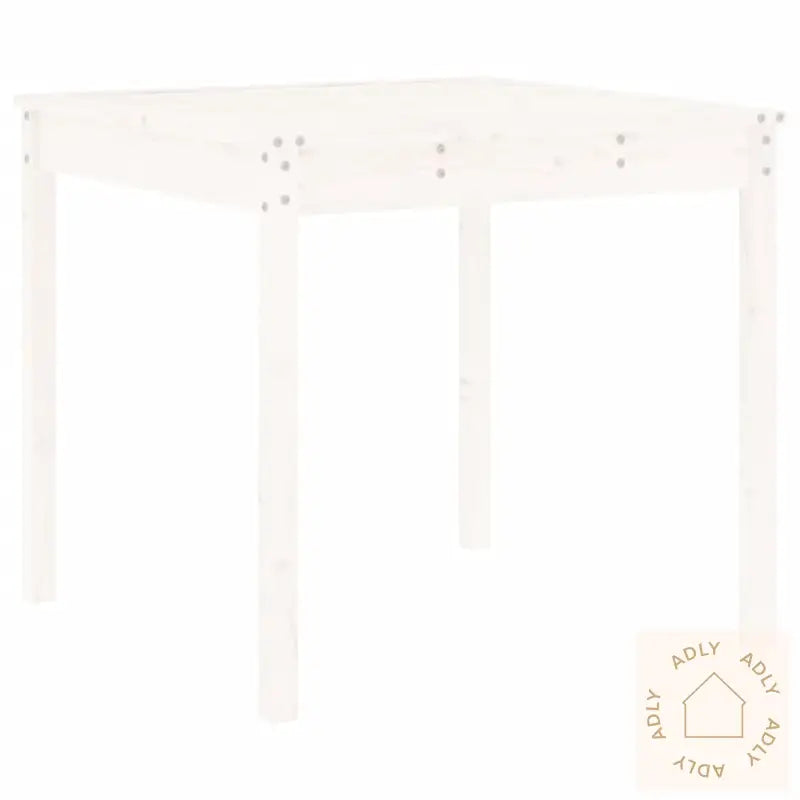 Hagespisestue 5 Deler Hvit Heltre Furu