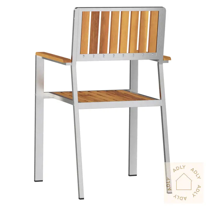 Stable Hage Stoler 6 Stk 54.5X56X87 Cm Massivt Teak