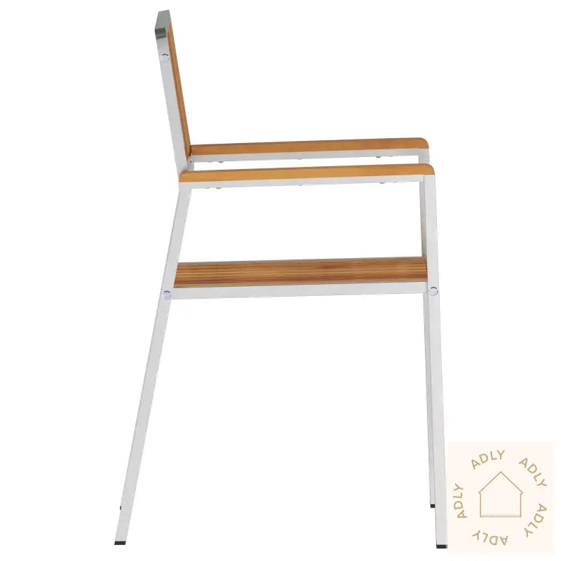 Stable Hage Stoler 6 Stk 54.5X56X87 Cm Massivt Teak