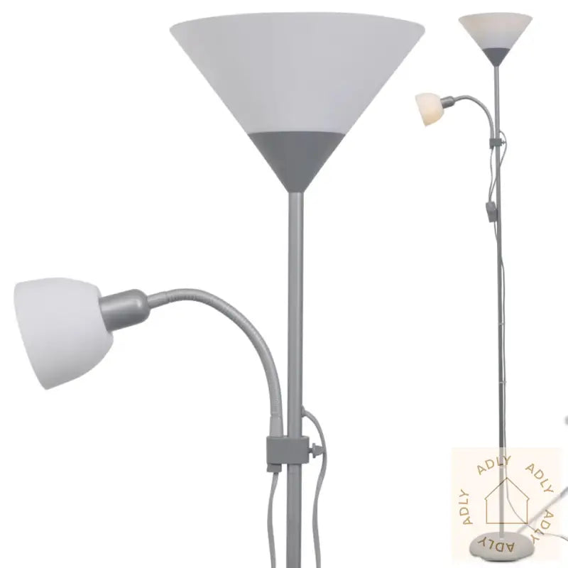 Gulvlampe Grå