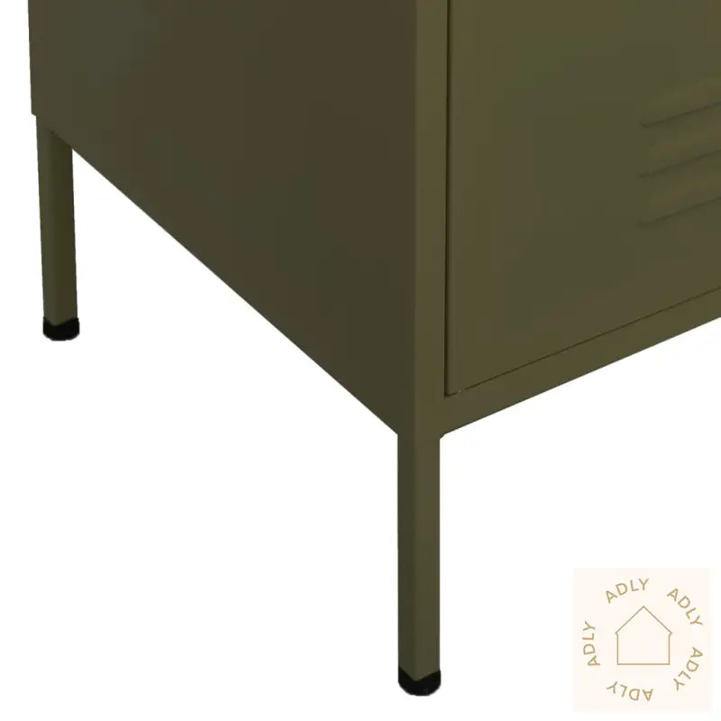 Oppbevaringsskap Olivengrønn 80X35X101,5 Cm Stål