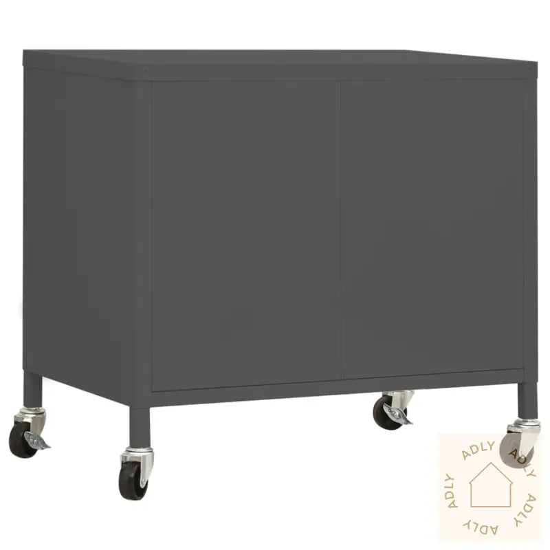 Oppbevaringsskap Antrasitt 60X35X56 Cm Stål