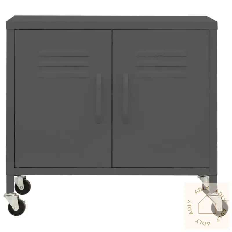 Oppbevaringsskap Antrasitt 60X35X56 Cm Stål