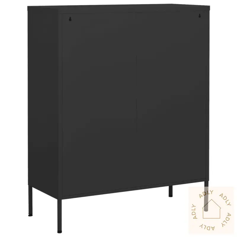 Oppbevaringsskap Antrasitt 80X35X101,5 Cm Stål