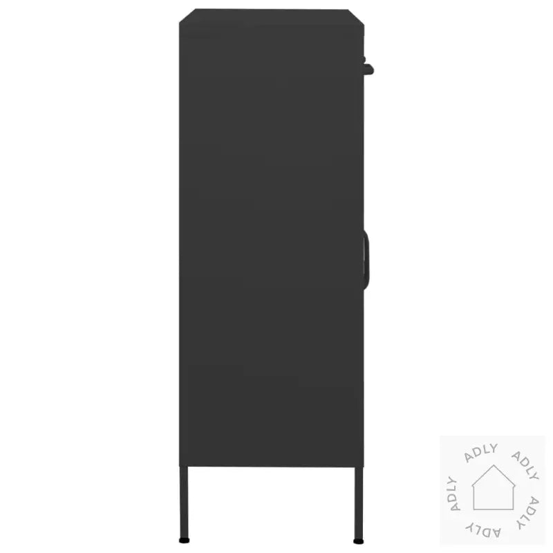 Oppbevaringsskap Antrasitt 80X35X101,5 Cm Stål