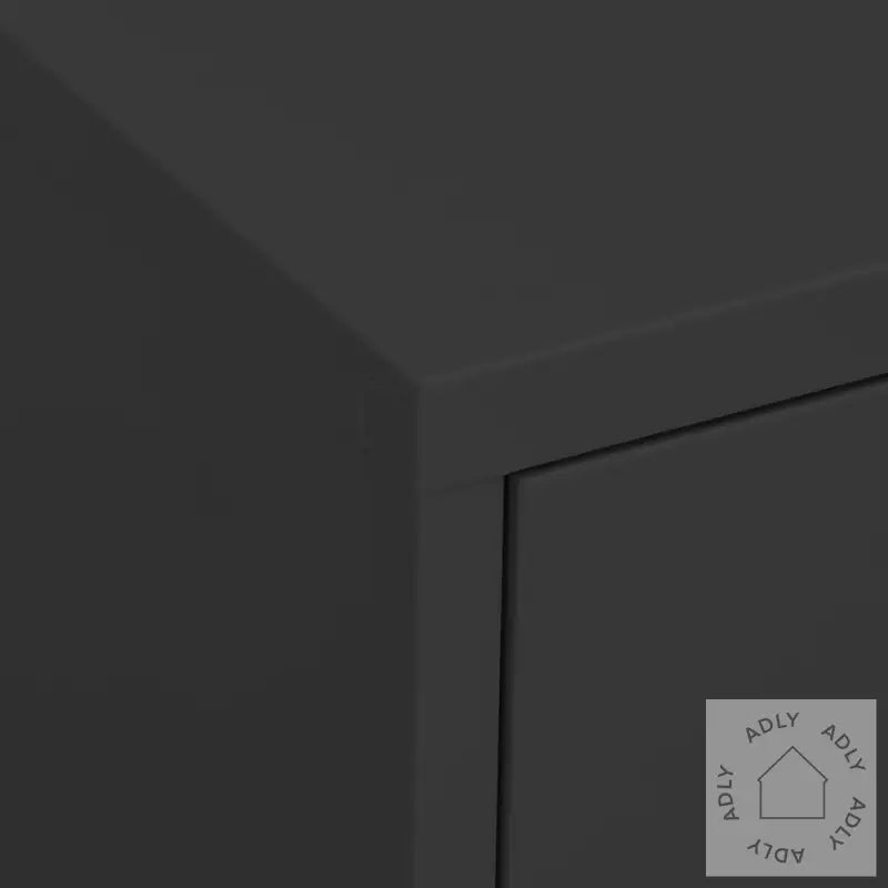 Oppbevaringsskap Antrasitt 80X35X101,5 Cm Stål