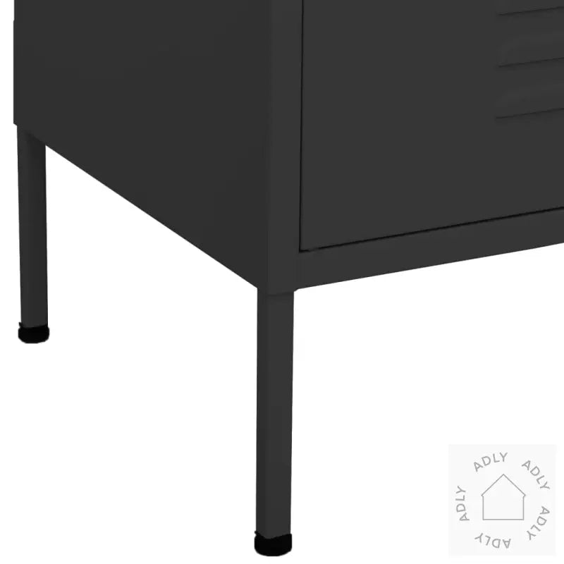 Oppbevaringsskap Antrasitt 80X35X101,5 Cm Stål
