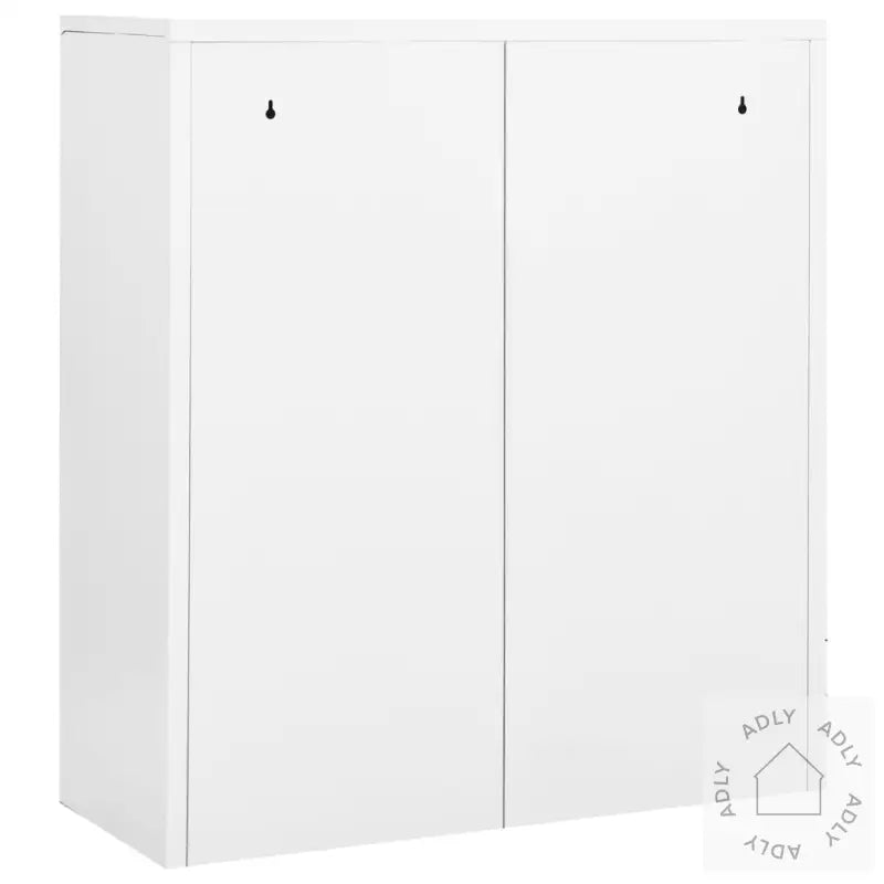 Kontorskap Hvit 90X40X102 Cm Stål