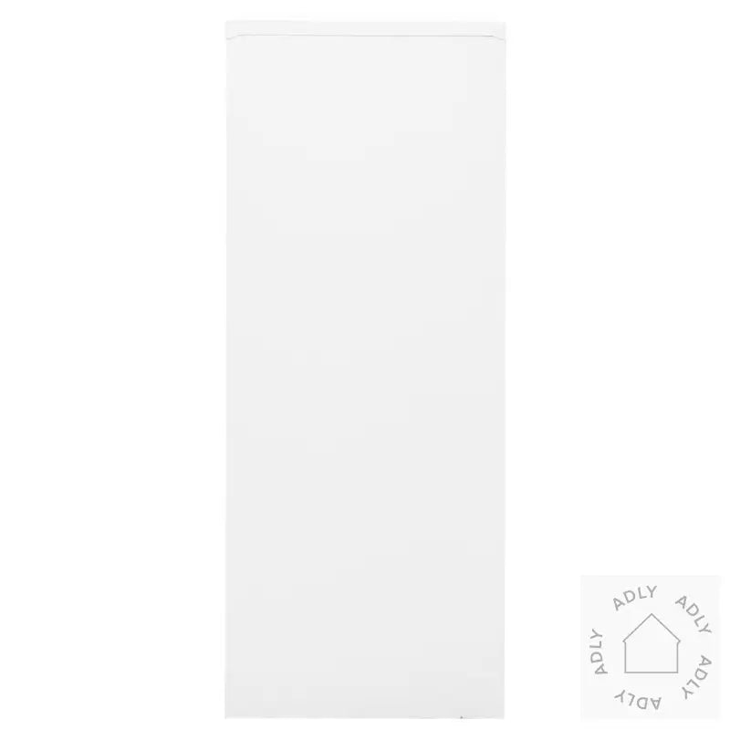 Kontorskap Hvit 90X40X102 Cm Stål
