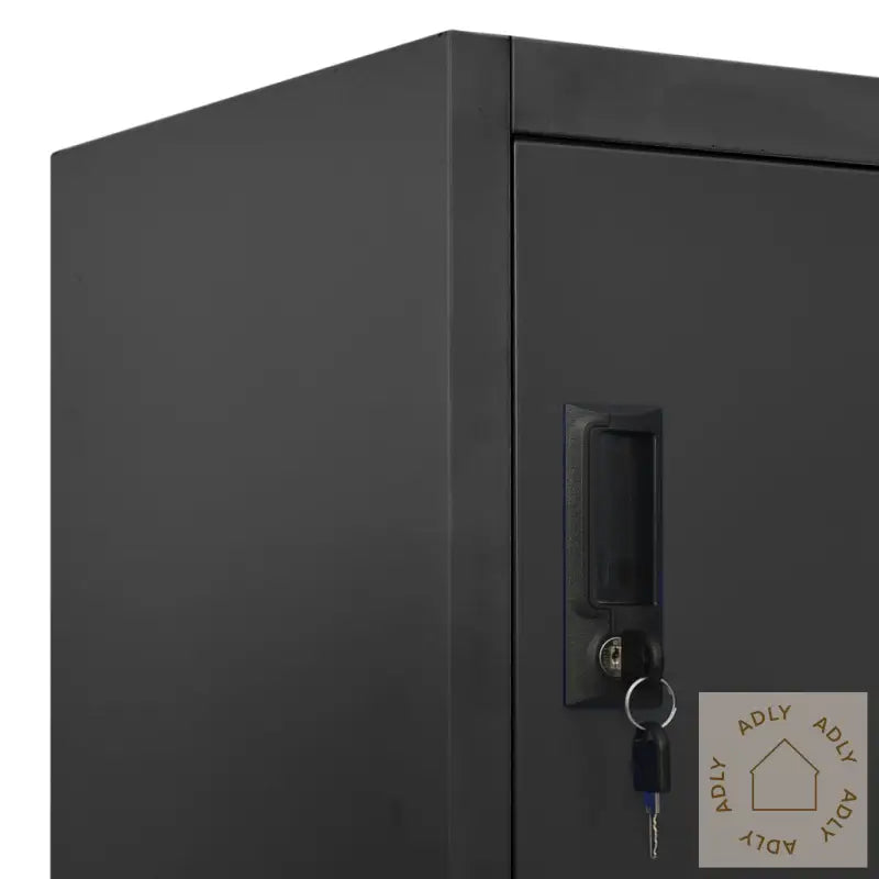Oppbevaringsskap Antrasitt 90X45X180 Cm Stål