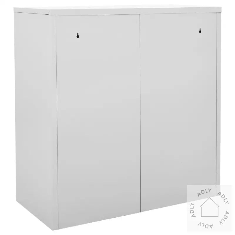 Oppbevaringsskap Lysegrå 90X45X92,5 Cm Stål