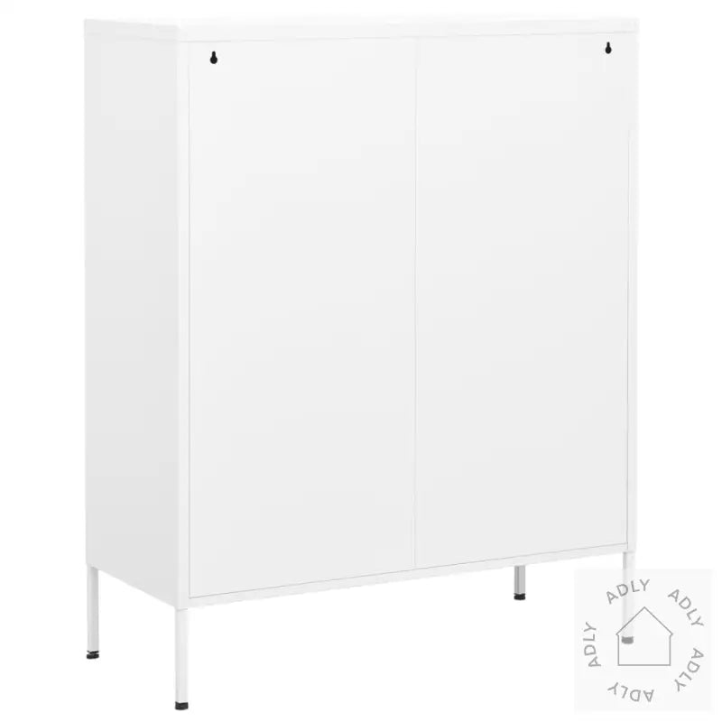 Oppbevaringsskap Hvit 80X35X101,5 Cm Stål