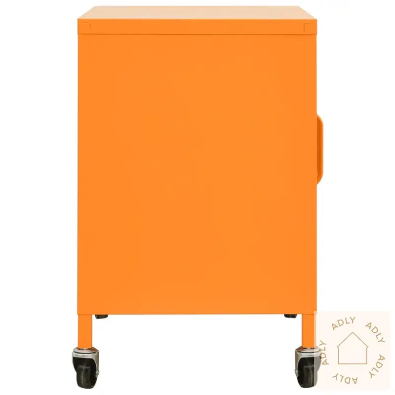 Oppbevaringsskap Oransje 60X35X56 Cm Stål