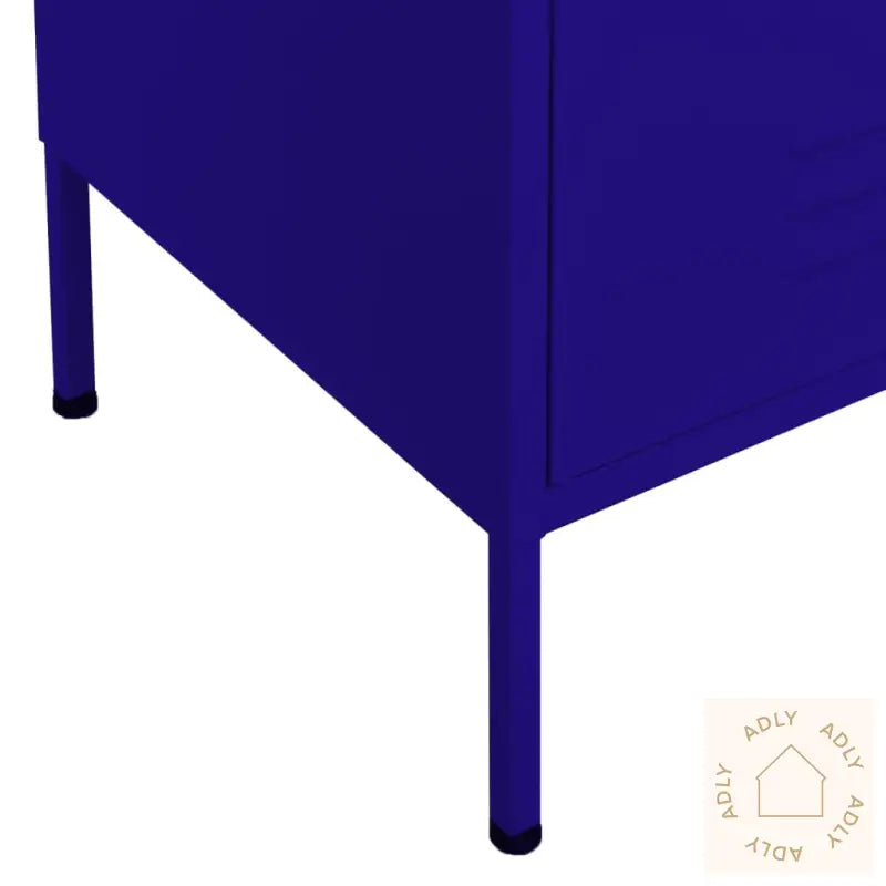 Oppbevaringsskap Marineblå 80X35X101,5 Cm Stål