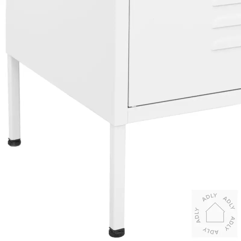 Oppbevaringsskap Hvit 80X35X101,5 Cm Stål
