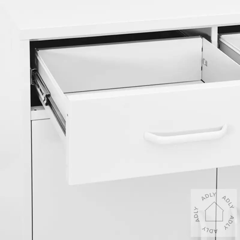 Oppbevaringsskap Hvit 80X35X101,5 Cm Stål