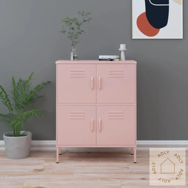 Oppbevaringsskap Rosa 80X35X101,5 Cm Stål
