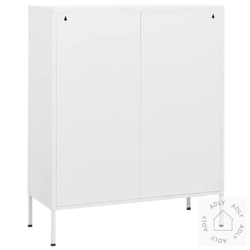 Oppbevaringsskap Hvit 80X35X101,5 Cm Stål