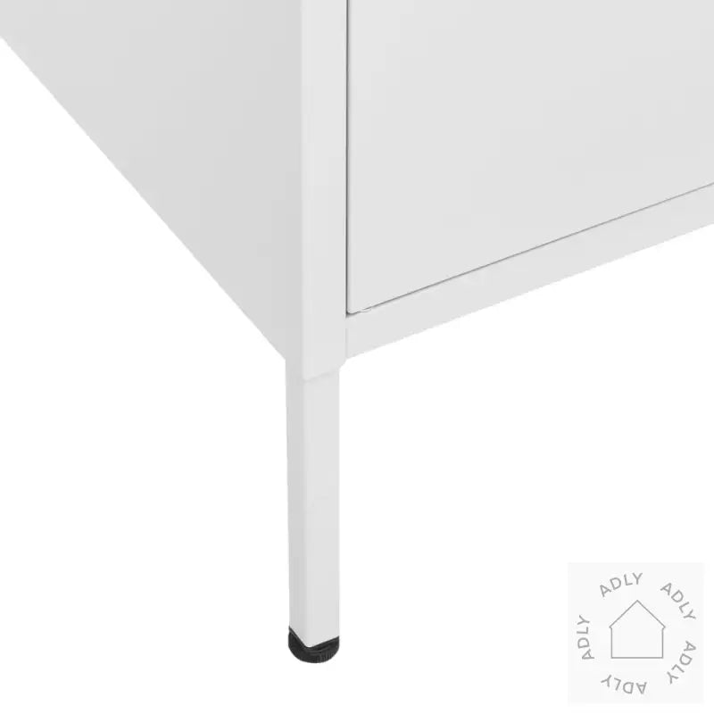 Oppbevaringsskap Hvit 80X35X101,5 Cm Stål