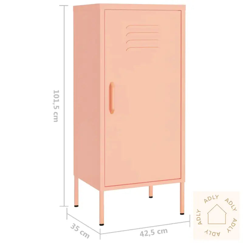 Oppbevaringsskap Rosa 42,5X35X101,5 Cm Stål