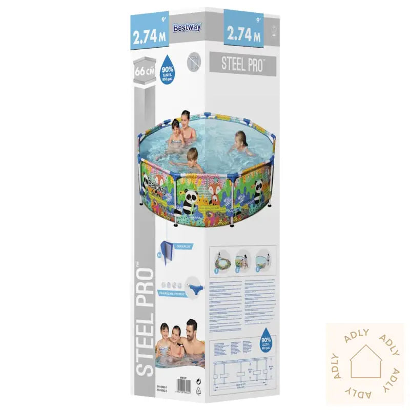 Bestway Svømmebasseng Steel Pro Max 274X66 Cm